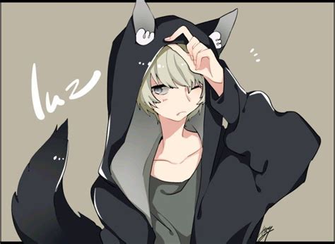 Wolf Kawaii Cute Anime Boy Revisi Id