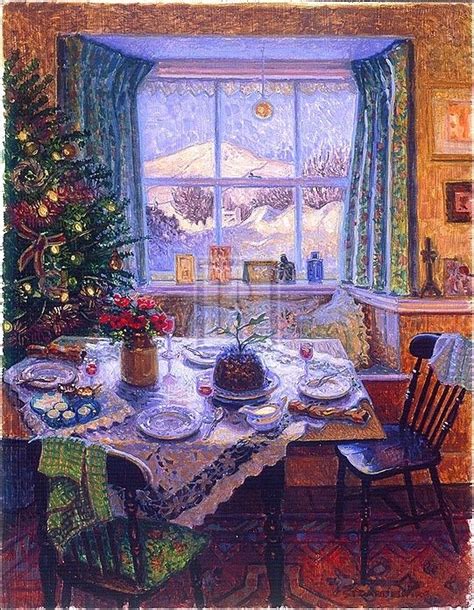 Beaux Tableaux De Stephen J Darbishire Page 6 Christmas Illustration Christmas Art