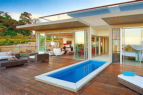 Six lanes, 25 yard lap pool 4 ft. Small Yard Small Pool - 25 Tiny Pools | InTheSwim Pool Blog