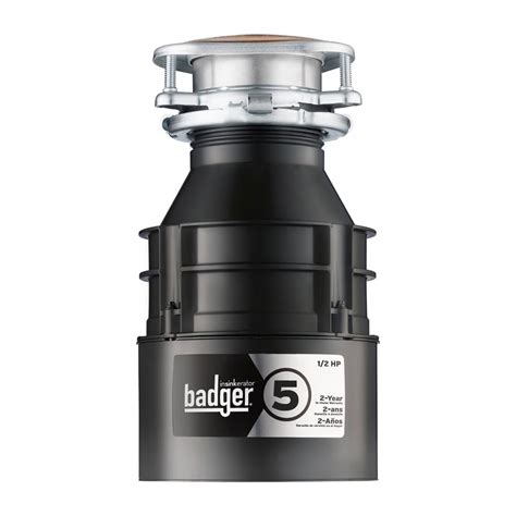 Insinkerator 12 Hp Badger 5 Continuous Feed Garbage Disposal Badger 5