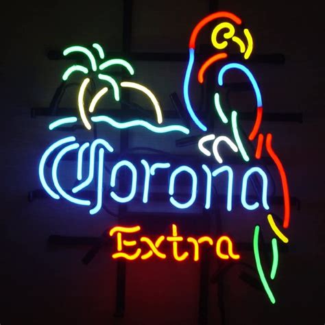 Parrot Palm Tree Handmade Beer Neon Signs For Home Bar Pub Party Store Recreation