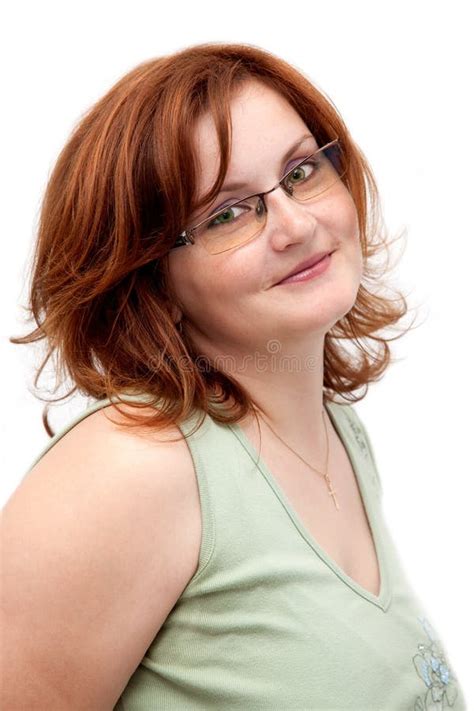 Redhead With Glasses Stock Image Image Of Happy Correction 14644117