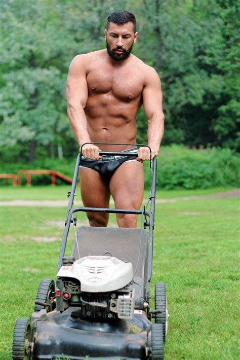 46 Best Men Mowing Lawn Lawnmowers Lawn Mower Images On
