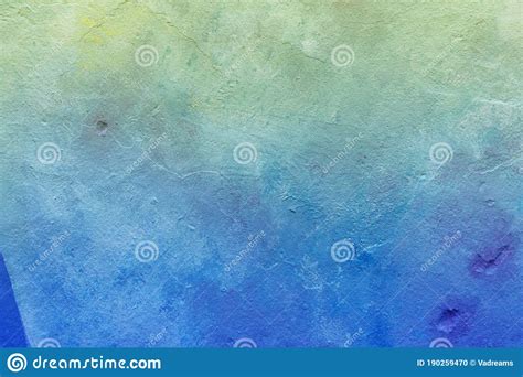 Abstract Light Blue Color Tone Painted Wall Texture Background Outdoors
