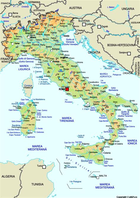 Click pe ea (apare doar la obiectivele care au. Harta Italia, drapel Italia, statistica Italia, harti ...