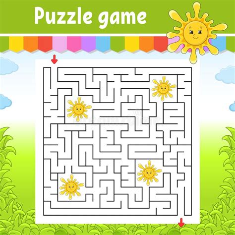 Sunshine Maze Stock Illustrations 34 Sunshine Maze Stock