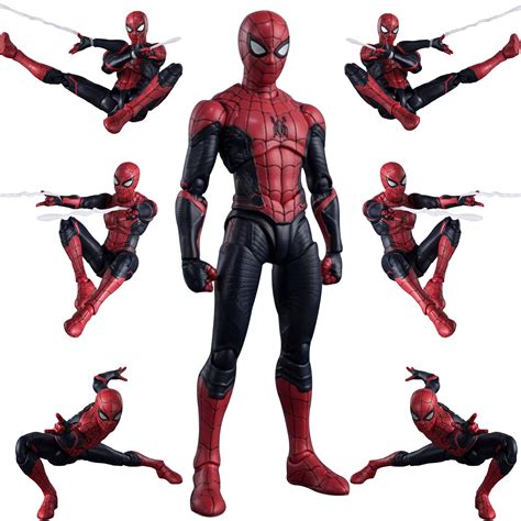 Bnmjk Spiderman Action Figures 6 Inch Spiderman No Way Home Action