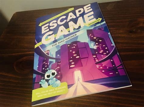 Spread apart an important piece of cloth. Escape Game Adventure: The Mad Hacker Book Review - Room ...