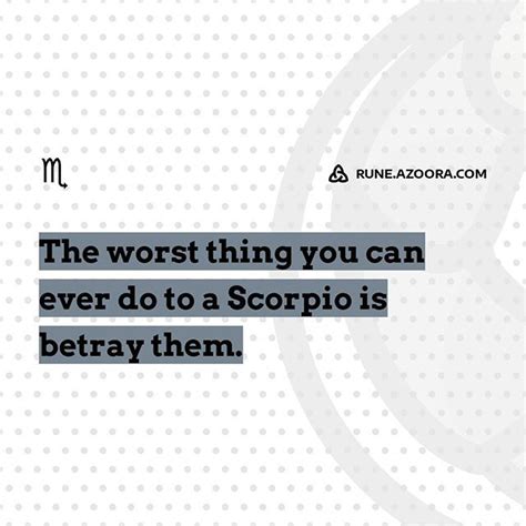 Researcher as a scorpio job can be defined as ideal because of this career's requirement. The worst thing you can ever do to a Scorpio is betray ...