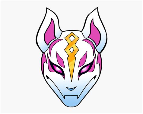 Drift Mask Drawing Fortnite Drift Mask Drawing Hd Png Download