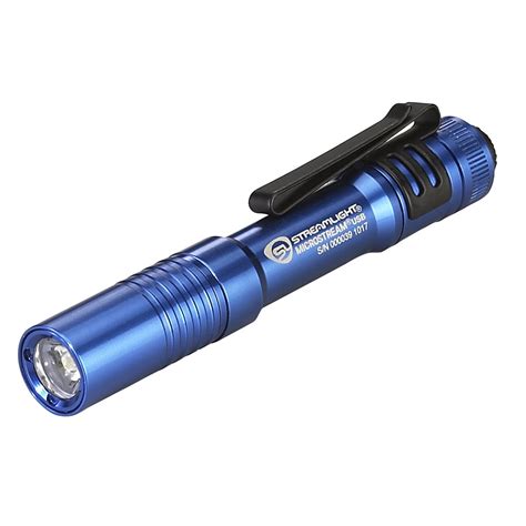 Streamlight Microstream Rechargeable Usb Led 250 Lumen Flashlight Blue