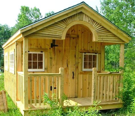 Pond House Shed To Tiny House Diy Cabin Cottage