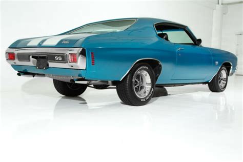 1970 Chevrolet Chevelle Astro Blue 4 Speed Ss Options Classic 1970
