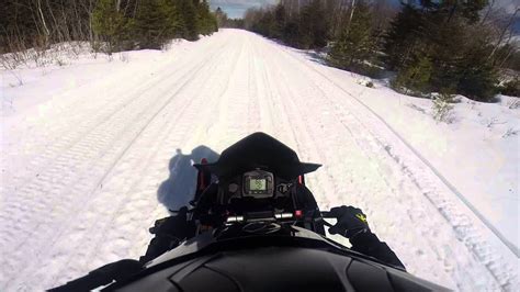 Maine Snowmobiling 2016 Riding In Aroostook County Youtube