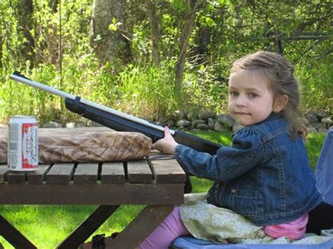 Parents Post Photographs Of Children With Guns Daily Mail Online