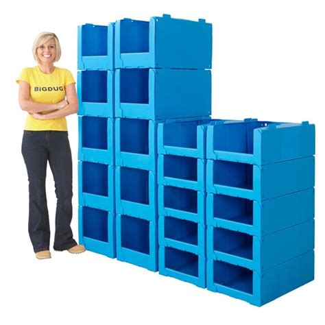 Correx Euro Stacking Pick Bins Workshop Storage Storage Boxes