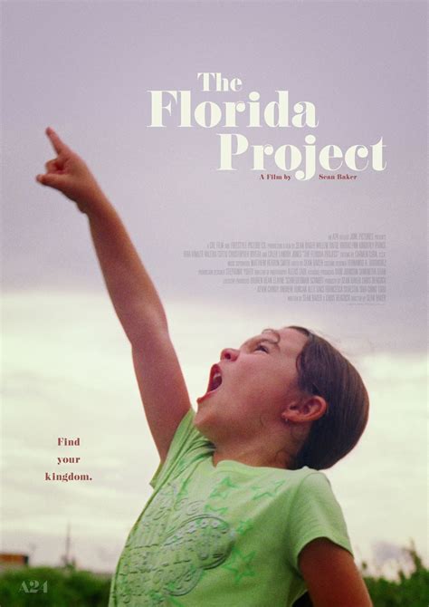 Poster For The Florida Project By Scott Saslow Thefloridaproject