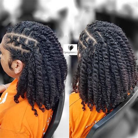 40 Two Strand Twists Hairstyles On Natural Hair With Full Guide Coils