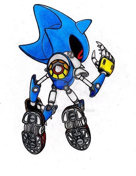 Metal Sonic By Toaantan Sonic Sonic Fan Art Hedgehog Tattoo