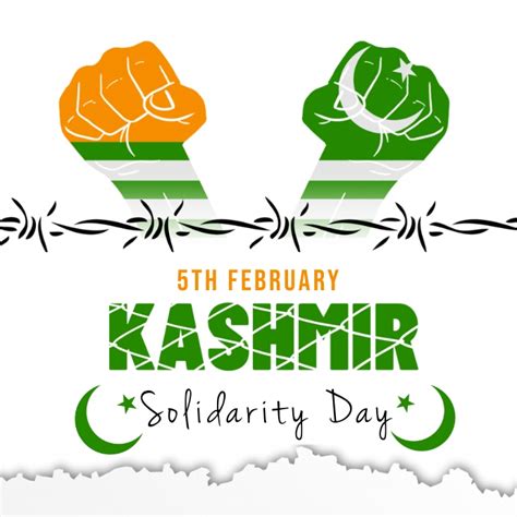 Free Kashmir Solidarity Day Poster Template Postermywall