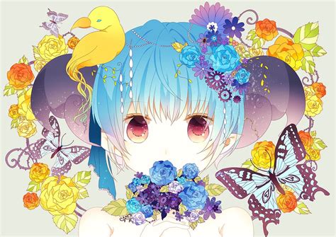 Anime Butterfly Butterfly Flowers Fantasy Princess Fairy Princesses