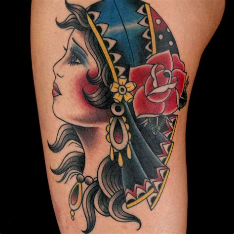 Traditional Gypsy Tattoo