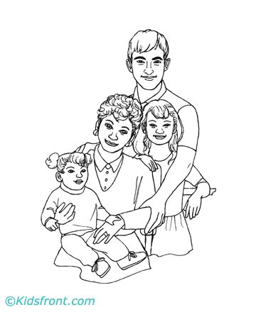 Check spelling or type a new query. Family Coloring Pages Printable