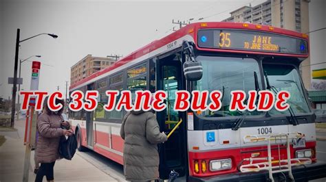 Ttc Jane Bus Ride Youtube