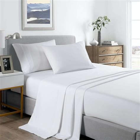 Royal Comfort 2000tc Bamboo Sheet Set Queen White Woolworths