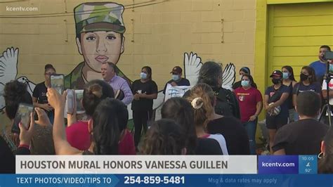 Houston Mural Honors Vanessa Guillen Youtube