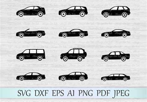 Cars Svg Graphic By Magicartlab Creative Fabrica