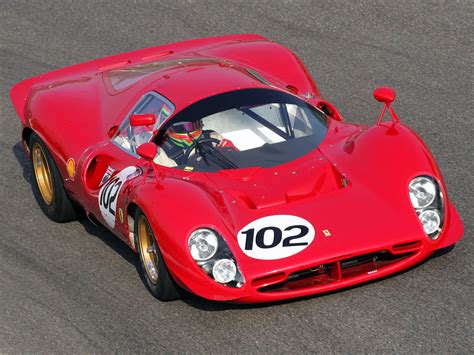 1967 Ferrari 412p Race Racing Classic Wallpaper 2048x1536 147373