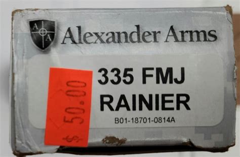 Alexander Arms Beowulf Fmj Rainer Rifle Ammunition At