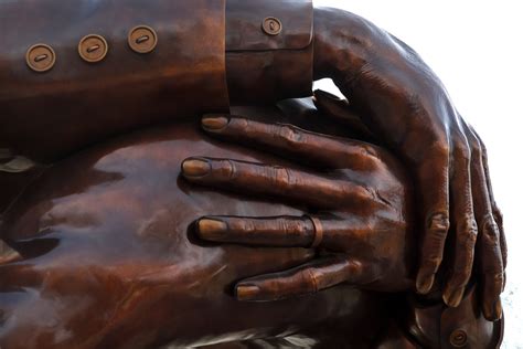 Mlk S Son Praises The Embrace Statue Amid Mixed Reactions