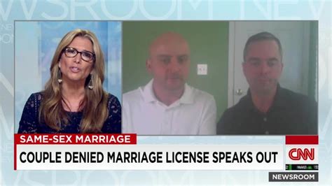 couple denied same sex marriage license cnn
