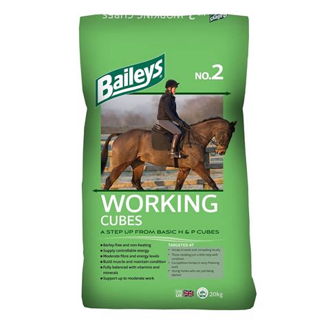 Baileys Working Cubes Horse Feed 20kg Feedem Ubicaciondepersonascdmx