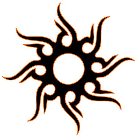 Tribal Sun Tattoos Designs High Quality Photos And Flash Designs