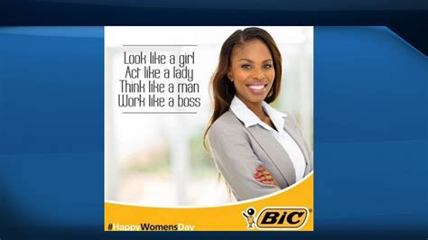 Bic Apologizes For ‘think Like A Man Ad On National Womens Day In
