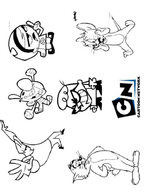 Cartoon Network Coloring Page