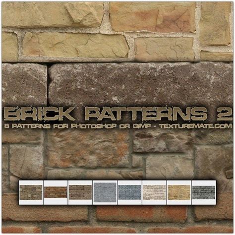 15 Best Brick Patterns For Photoshop Templatefor