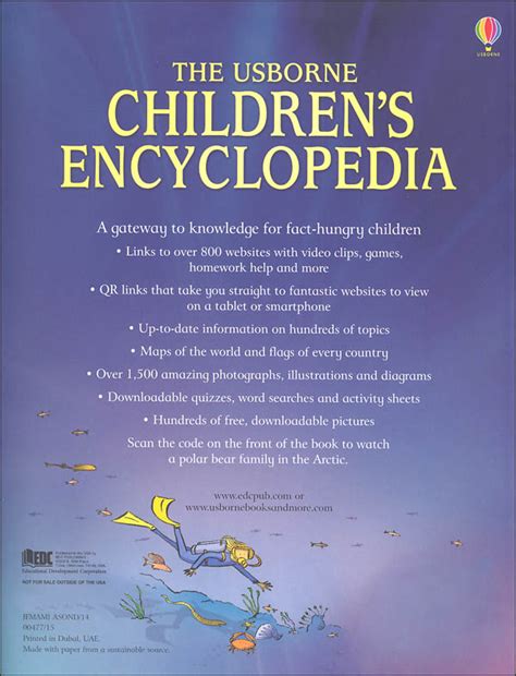 Childrens Encyclopedia Usborne Int Linked Usborne 9780794528430