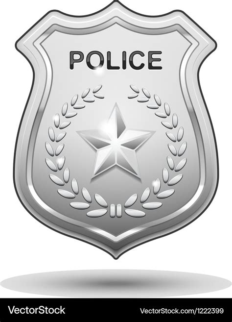 Police Badge Vector Police Badge Printable Clip Art Police Dxf Police
