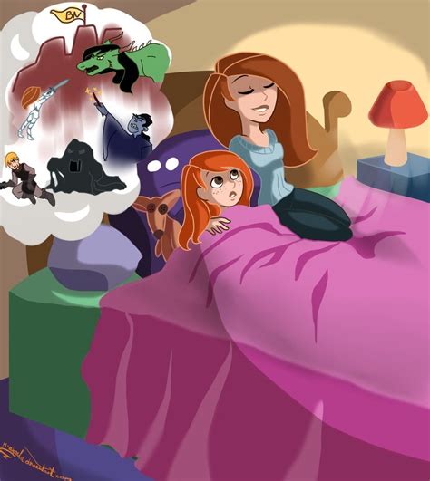 So The Bedtime Story Commission By M Angela On Deviantart Kim Possible Disney Cartoons Cartoon