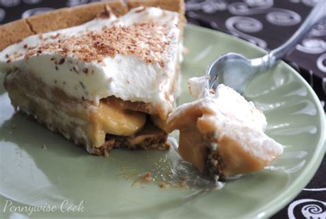 Easy Caramel Banana Banoffee Pie Pennywise Cook