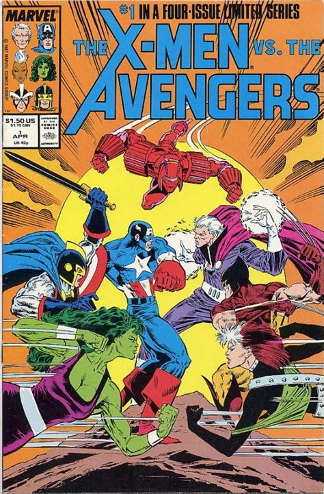 Marvel Comics Of The 1980s 1987 X Men Vs Avengers Revisited