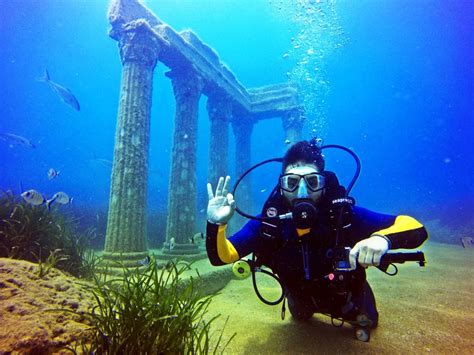 Diving In Turkey Scuba Diving In Side Underwater Museum