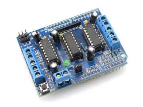 4 Channels L293d Motor Shield For Arduino Makerfabs