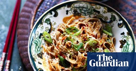 Spicy Peanut Butter Noodles Recipe Food The Guardian