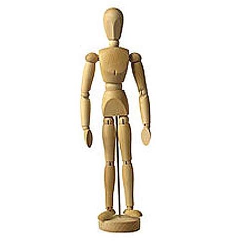 Wooden Mannequin Male 12