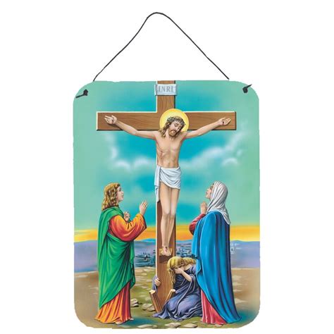 Winston Porter Jesus On The Cross Crucifixion Hanging Prints Wall Décor